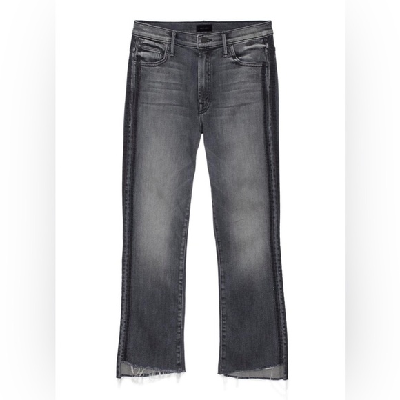 MOTHER Denim - MOTHER The Insider‎ Crop Step Fray Miss Moody Two Shoes Racer Jeans Size 26